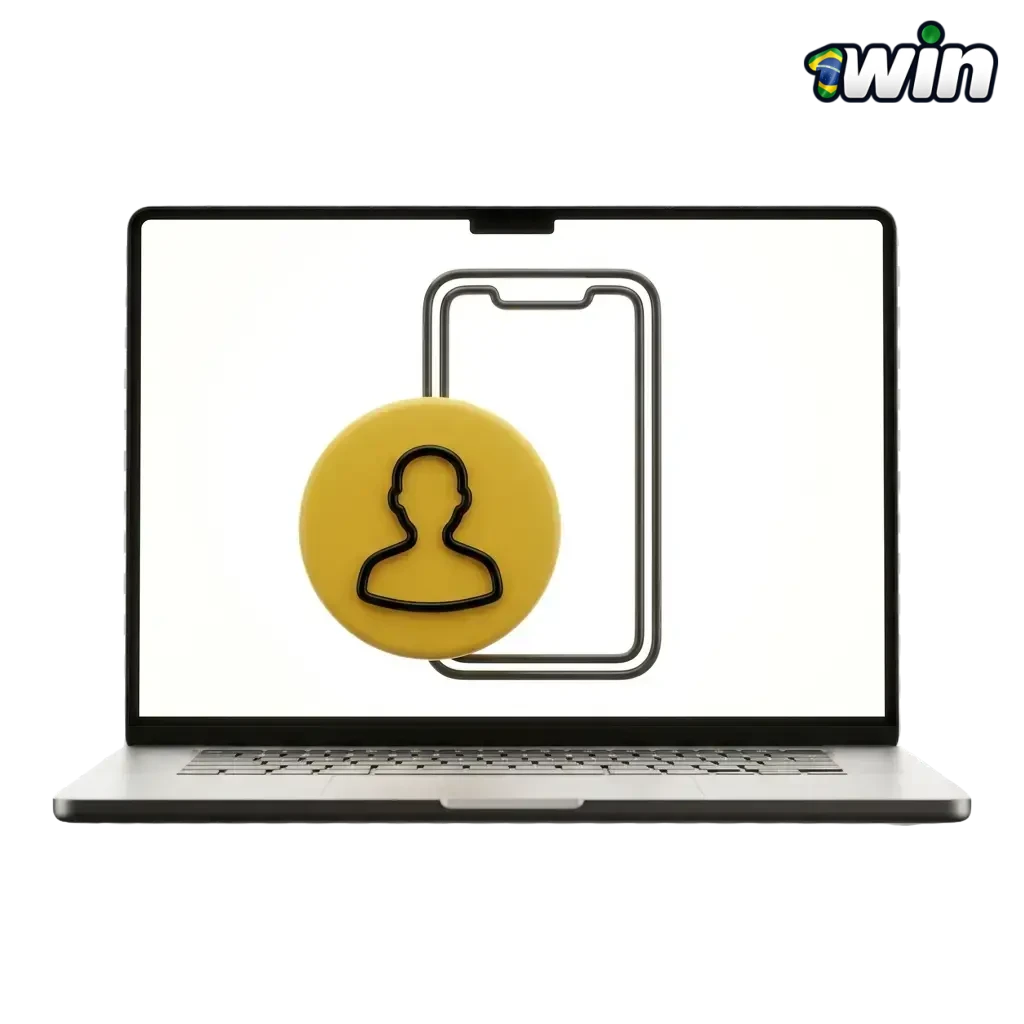 Tela de login da 1win no Brasil com acesso a apostas, cassino e bônus via app ou navegador