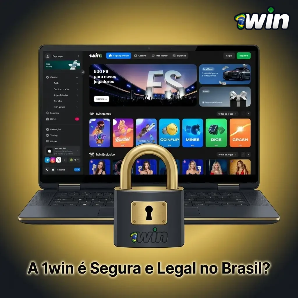 Licença Curaçao eGaming da 1win garante segurança com criptografia SSL e jogo responsável no Brasil