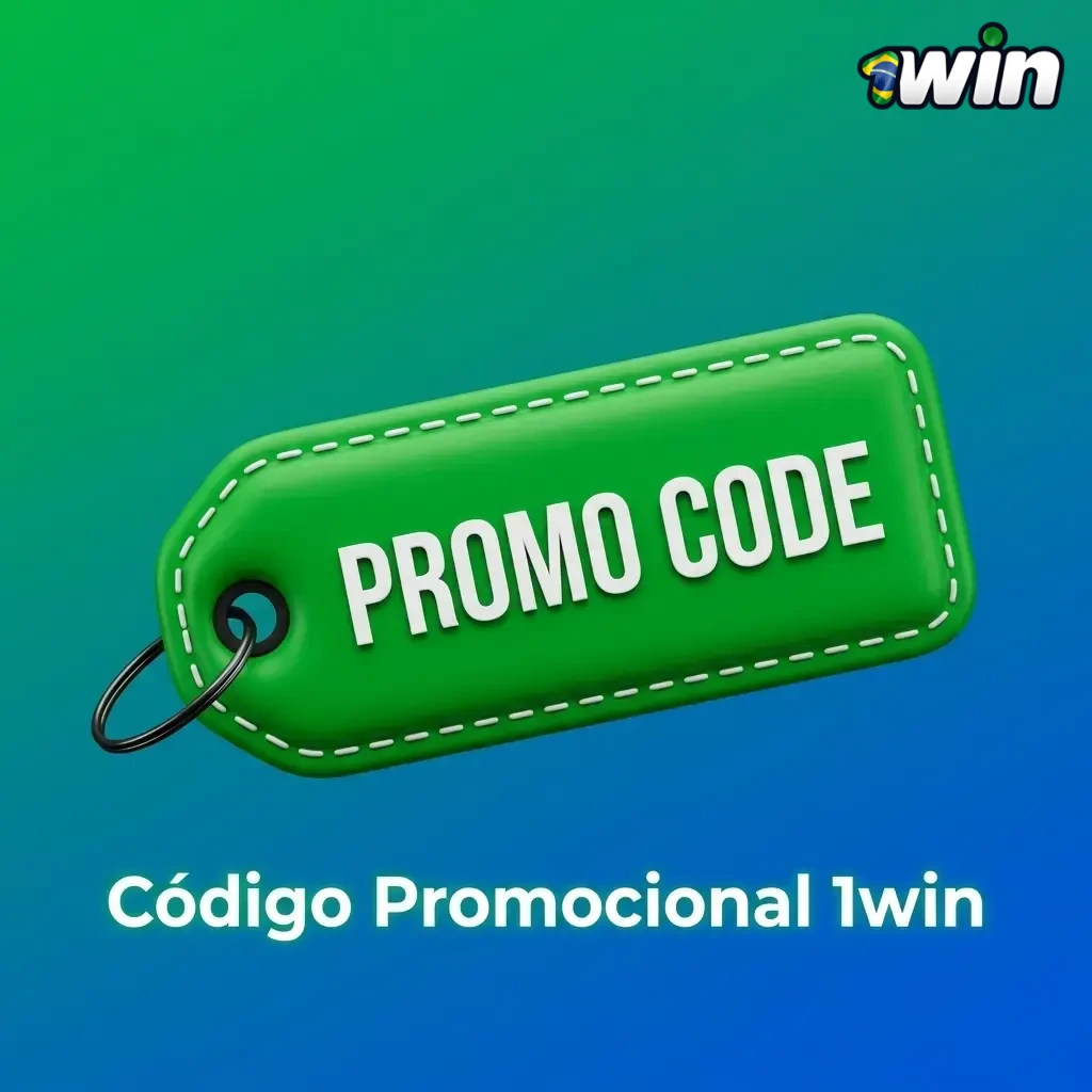Código promocional 1win para jogadores do Brasil com bônus no primeiro depósito ao se cadastrar