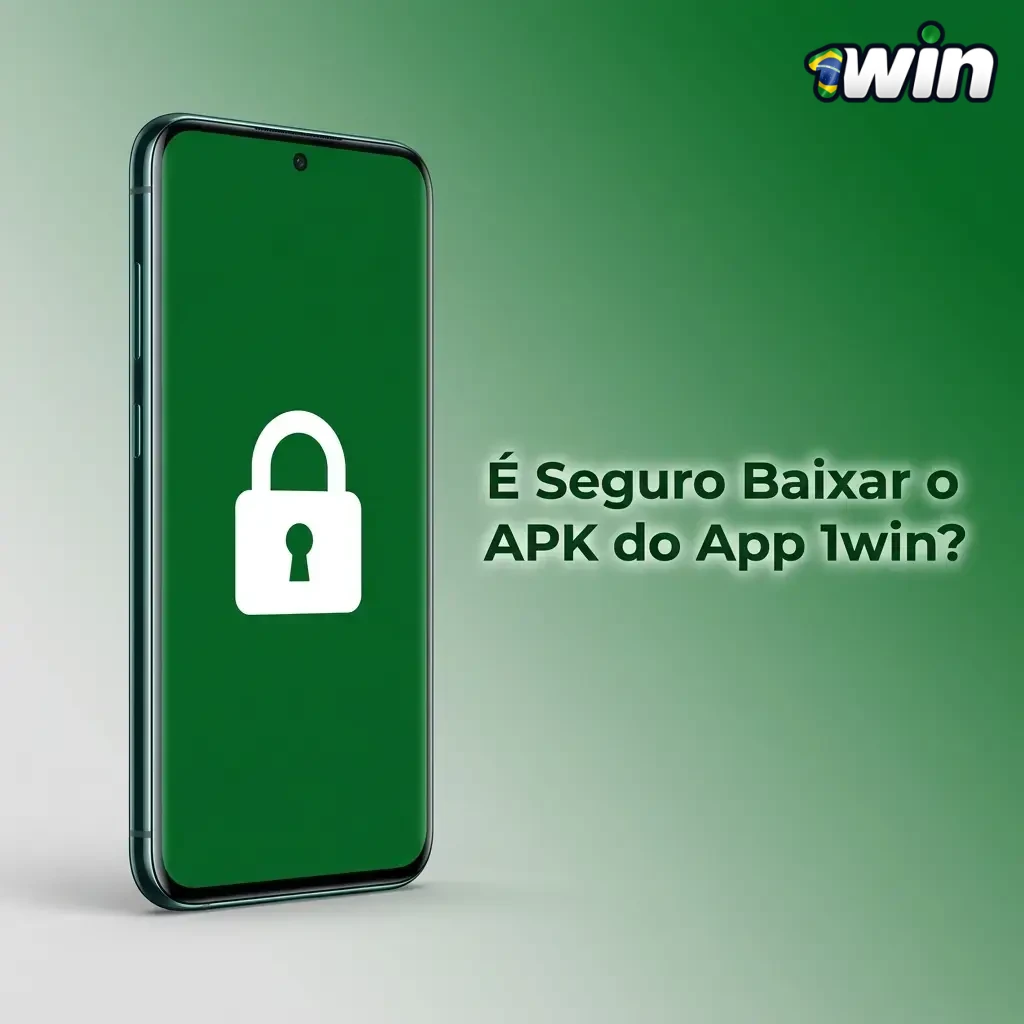 Ícone de segurança do app 1win APK com certificado SSL e licença Curaçao eGaming oficial