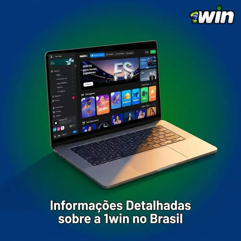 Plataforma 1win no Brasil com apostas esportivas, cassino, app móvel, pagamento via PIX e suporte em português 24h