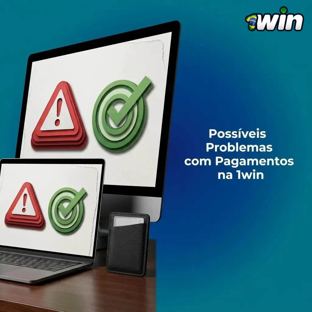 Problemas comuns com pagamentos na 1win: depósito, saque bloqueado, dados incorretos e limites excedidos